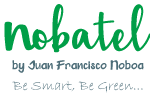 Nobatel by Juan Francisco Noboa Logo